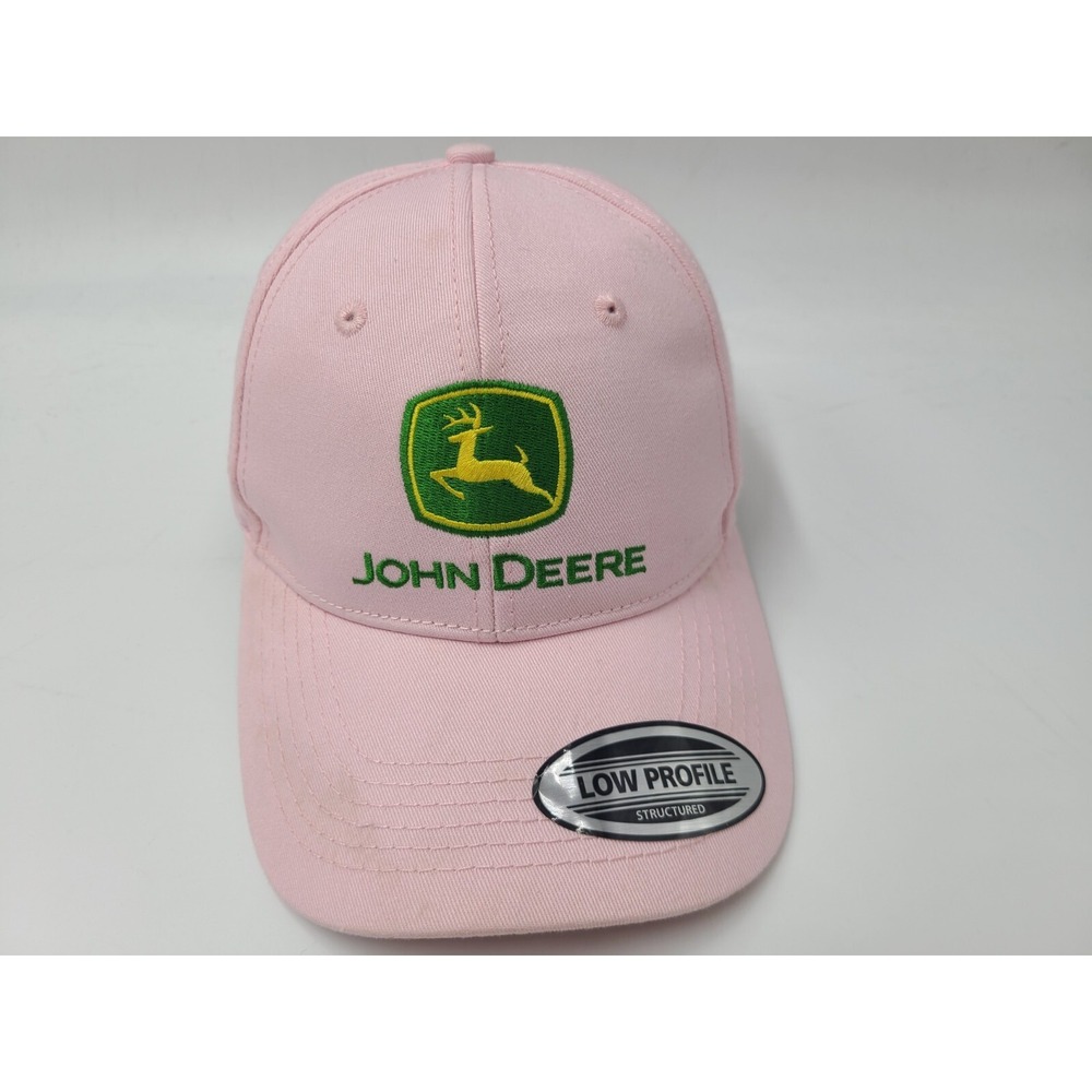 Women John Deere Low Profile Strapback Adjustable Hat‎ Cap Nothing Runs Like A
